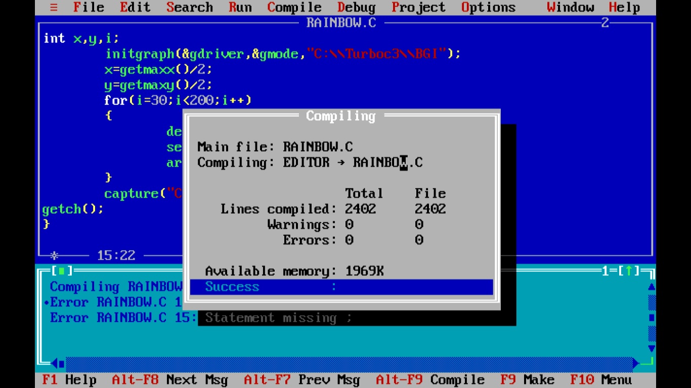 Graphics.h in turbo c for mac